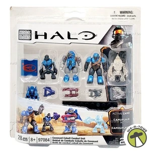 Mega Blocks Halo Covenant Combat Cobalt Unit Building Set 97084 - Picture 1 of 8