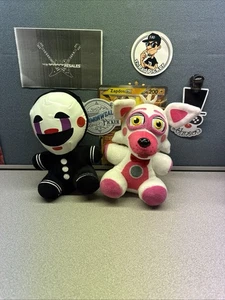 Funko FNAF Five Nights At Freddy's Puppet Marioneta Payaso Foxy Peluche Lote - Imagen 1 de 7