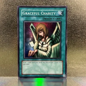 YuGiOh • Graceful Charity • SDP-040 • Holo Super Rare • LP - Picture 1 of 2