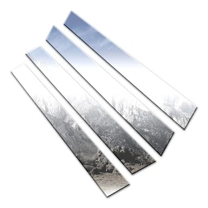 4pc. Luxury FX Chrome Pillar Post Trim fit for 2004-2007 Suzuki Forenza - Picture 1 of 5