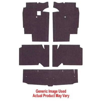 Sound Deadener for 1978-1982 Chevrolet Corvette 2 Door Hardtop, Tar Rubber - Image 1 of 4