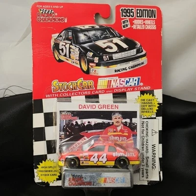 NASCAR 1995 Racing Champions 1/64 David Green #44 Slim Jim Monte Carlo Foto 1 de 3