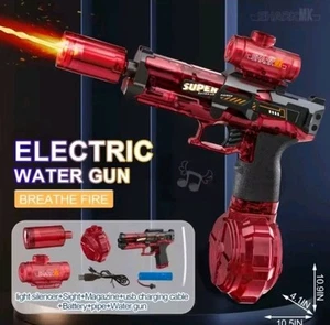 Ultimate Battle Blaster Electric Water Guns with Realistic Gun Muzzle Flame Toy - Picture 1 of 11
