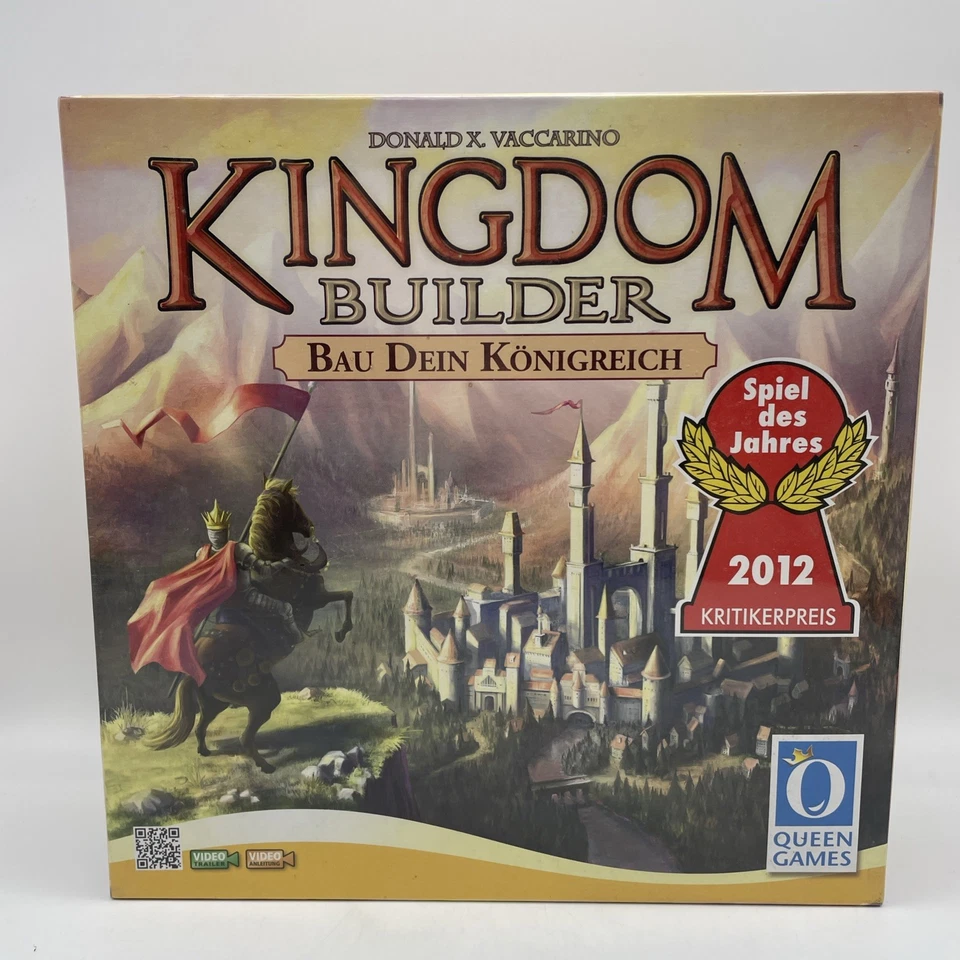 Queen Games Kingdom Builder Bau Dein Königreich SdJ2012 Neu Eingeschweißt  - Bild 1 von 3