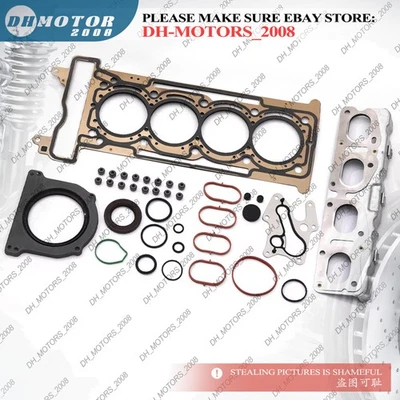 Juego de juntas de cilindro de revisión de motor para Mercedes-Benz 1.6T 2.0T A160 A180 CLA220 Foto 1 de 4