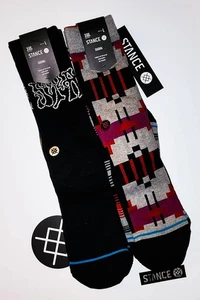 Stance Socken Paket | Größe L | 2 3er Pack | 6 Paar | Neu mit Etikett - Bild 1 von 4