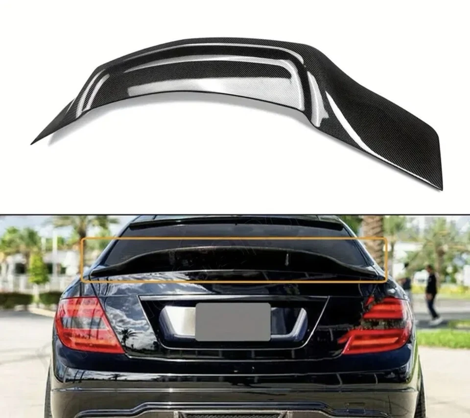 APTO ALERÓN TAPA MALETERO TRASERO MERCEDES BENZ W204 C250 C300 C63 ESTILO RT 08-14 Foto 1 de 1