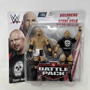 WWE Battle Pack Bill Goldberg vs Stone Cold Steve Austin Series 60 - Picture 1 of 3