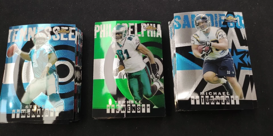 2004 Topps Finest Football Complete Base Set 1-100 - Image 1 of 1