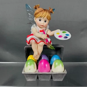 My Little Kitchen Fairies Easter Artist Fairie 4012243 2008 Figurine - Picture 1 of 6