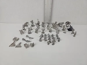 AD&D Grenadier Ral Partha Miniatures Lot 42x Vintage Figures + Extras Dragons - Picture 1 of 21
