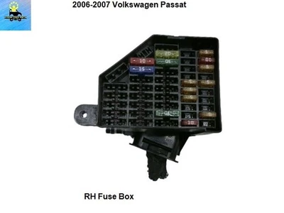 3C1941824 2006 2007 Volkswagen Passat правый предохранитель коробка соединительный блок реле OEM - Изображение 1 из 4