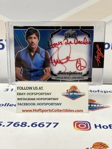 2025 Leaf Metal Pop Century Uncle Rico Inscriptions On Card Auto SP Red Ink - Picture 1 of 3