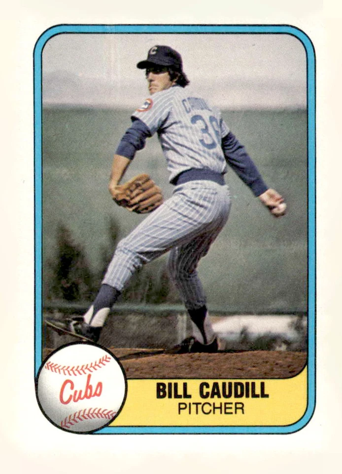 1981 Fleer #306 Bill Caudill - Image 1 of 2