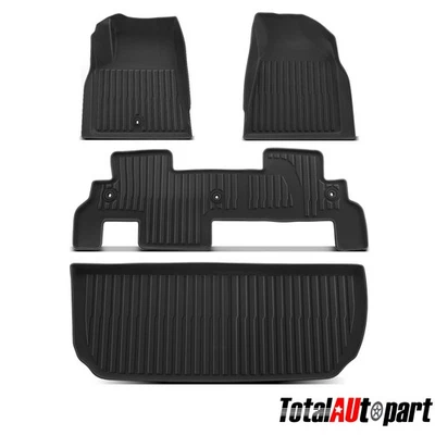 4 piezas alfombrillas forros para Buick Enclave 08-17 Chevrolet Traverse delanteras y traseras Foto 1 de 4