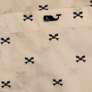 Camisa de hombre Vineyard Vines Target manga corta con botones pez esqueleto  - Imagen 1 de 7