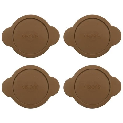 Visions CM8-PC 1 Qt Versa Pot tapas marrones (paquete de 4) Foto 1 de 4