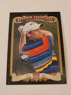 Matteo Manassero 2012 cubierta superior Goodwin Champions #61 Foto 1 de 2