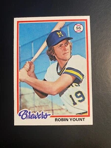 1978 TOPPS BASEBALL #173 ROBIN YOUNT!! WELL CENTERED!! $1 SHIPPING!! - Picture 1 of 2
