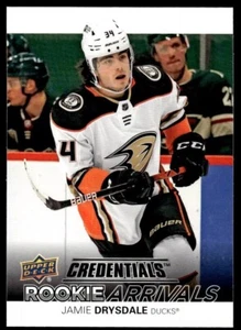 2021-22 Upper Deck Credentials Rookie Arrivals RC #RA-17 Jamie Drysdale - Picture 1 of 1