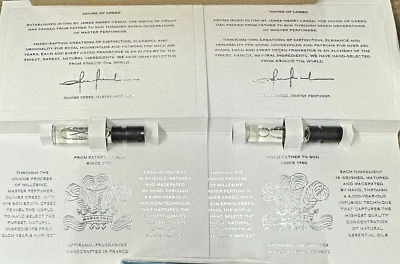 2-CREDO VERDE TWEED IRLANDÉS 2 ML HOMBRE VIAL EDP SPRAY - NUEVO EN TARJETA Foto 1 de 3