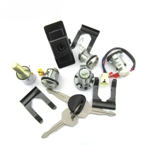 MR259111 Lock Cylinder & Key Set Fit for Mitsubishi Pajero Montero 2nd 4G54 4D56 - Picture 1 of 3