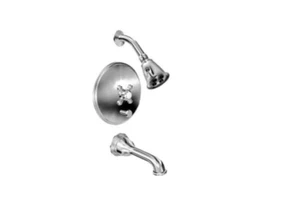 Altmans ROT34H1-XSN  Rochelle Tub and Shower Set PVD Satin Nickel #2287 L12 - Picture 1 of 6