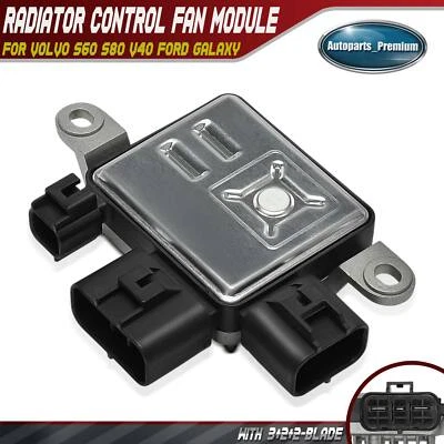 Módulo de control del ventilador de refrigeración del radiador para Volvo S60 S80 V40 Ford Galaxy Land Rover Foto 1 de 4