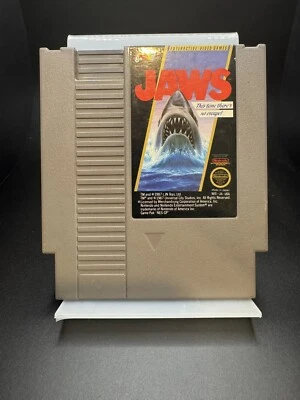 Jaws Nintendo Entertainment System NES Game Cartridge Tested 1987 - Image 1 of 4
