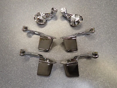 62 63 64 Buick LeSabre Wildcat Electra manijas de puerta de paleta (4) y bielas de ventana Foto 1 de 4