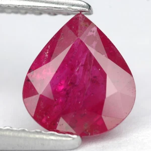 1.06 Ct. Hot Red Unheated Ruby Natural Gem WITH GLC CERTIFY - Picture 1 of 1