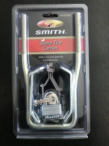 Smith Spare Tire Carrier with Lock Brackets & Pad Lock - Picture 1 of 2