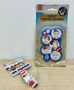 Official One Direction Giant Eraser & Expandable Bracelet *Brand New* - Picture 1 of 5