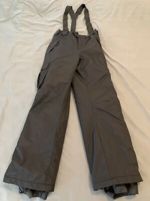 Pantalones de esquí Sport Essentials Jr. con tirantes para nieve niños junior negros 16 #5735 Foto 1 de 4