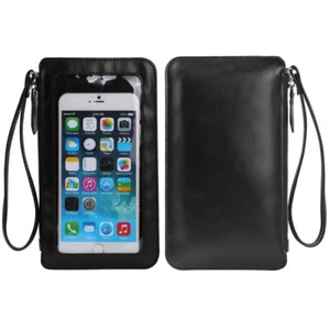 Bolso bandolera de cuero para teléfono para Samsung Galaxy S25 Ultra - Imagen 1 de 11