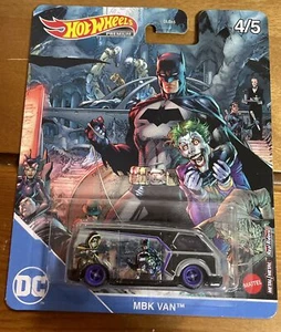 2022 Hot Wheels Pop Culture DC Universe Batman Comics 4/5 MBK Van BRAND NEW - Picture 1 of 1