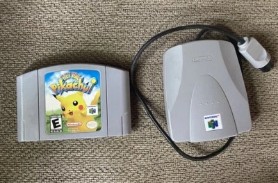 Hey You Pikachu With VRU NUS-020 USA Nintendo 64 N64 - Image 1 of 4