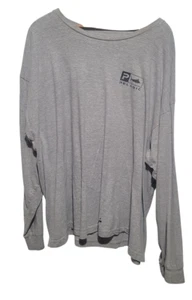 Pelagic T Shirt Men's XXl Gray Logo Long Sleeve Swordfish Sport Fishing C6/27 - Picture 1 of 4