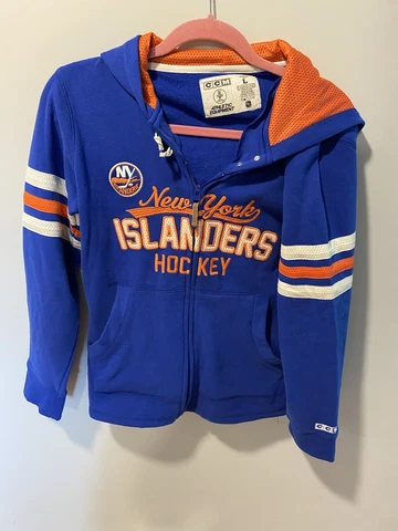 New York Islanders Zip Up Hoodie Cover