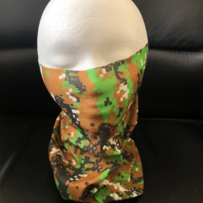Máscara facial polaina cuello alternativa 19 estilos camuflaje digital (paquete de 10) Foto 1 de 4