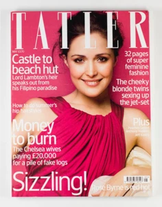 ROSE BYRNE ANTHONY HOPKINS JEFF KOONS PEACHES GELDOF LAMBTON UK Tatler magazine - Picture 1 of 1