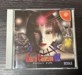 Death Crimson OX SEGA Dreamcast DC 2001