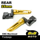 25Mm Extend Bob Rear Foot Pegs Gold For Zxr 750 /R Zx-7R 89 90 91 92 93 94 95