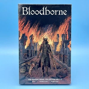 Bloodborne Novela Gráfica Conjunto En Caja Colección Vol 1-3 Cómics + 3 Tarjetas de Arte - Imagen 1 de 3