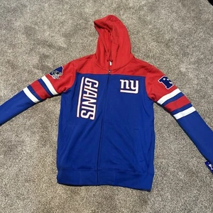NFL Giants Full Zipper Hoodie NEW Official With Tags Medium - Picture 1 of 6