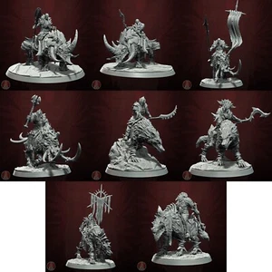 Dungeons & Dragons NPC Enemy Playable Character - Goblin Commander Cavalry - Picture 1 of 18