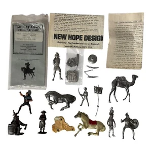 Vintage Model Lead Soldiers New Hope Design Men At Arms Lot Of 10 Figures - Picture 1 of 16