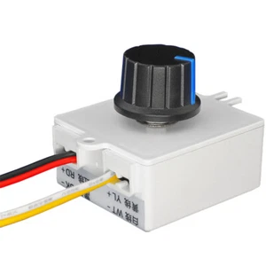 DC 6-28V 3A Brushed Motor Speed Controller PWM Regulator Stepless Switch 12V 24V - Picture 1 of 6