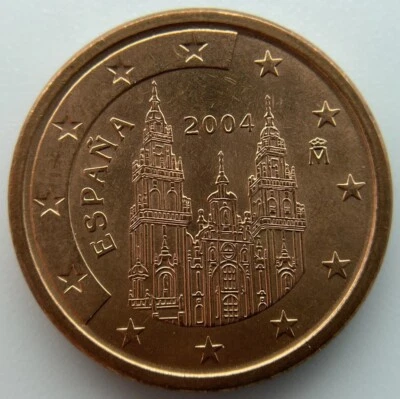 Spain 5 euro cent 2004 - Image 1 of 2