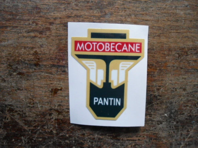  AUTOCOLLANT  MOBYLETTE - MOTOBECANE -  RESERVOIR -POTENTE - Photo 1/1